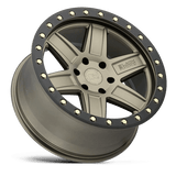 20X9.5 Black Rhino Hard Alloys ATTICA MATTE BRONZE W/ BLACK RING 6X139.7