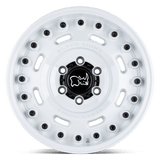 17X9.5 Black Rhino Hard Alloys AXLE GLOSS WHITE 6X139.7