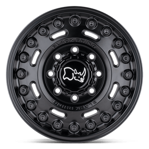 18" Black Rhino Hard Alloys AXLE MATTE BLACK 8X170