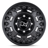 20" Black Rhino Hard Alloys AXLE MATTE BLACK 8X170