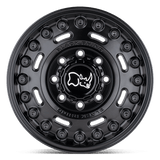 18" Black Rhino Hard Alloys AXLE MATTE BLACK 6X135