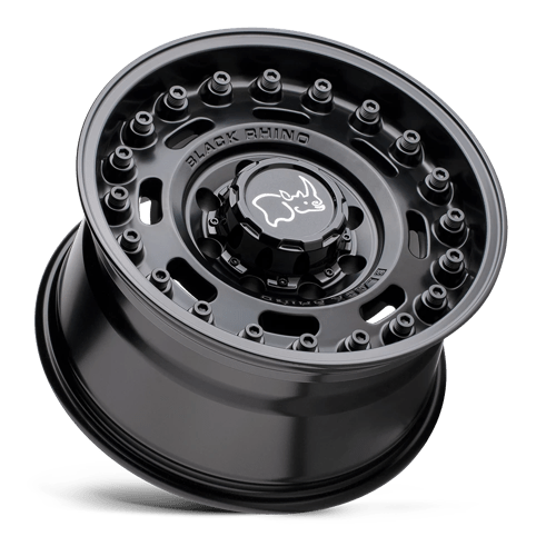 17" Black Rhino Hard Alloys AXLE MATTE BLACK 6X135