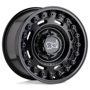 20" Black Rhino Hard Alloys AXLE MATTE BLACK 8X170