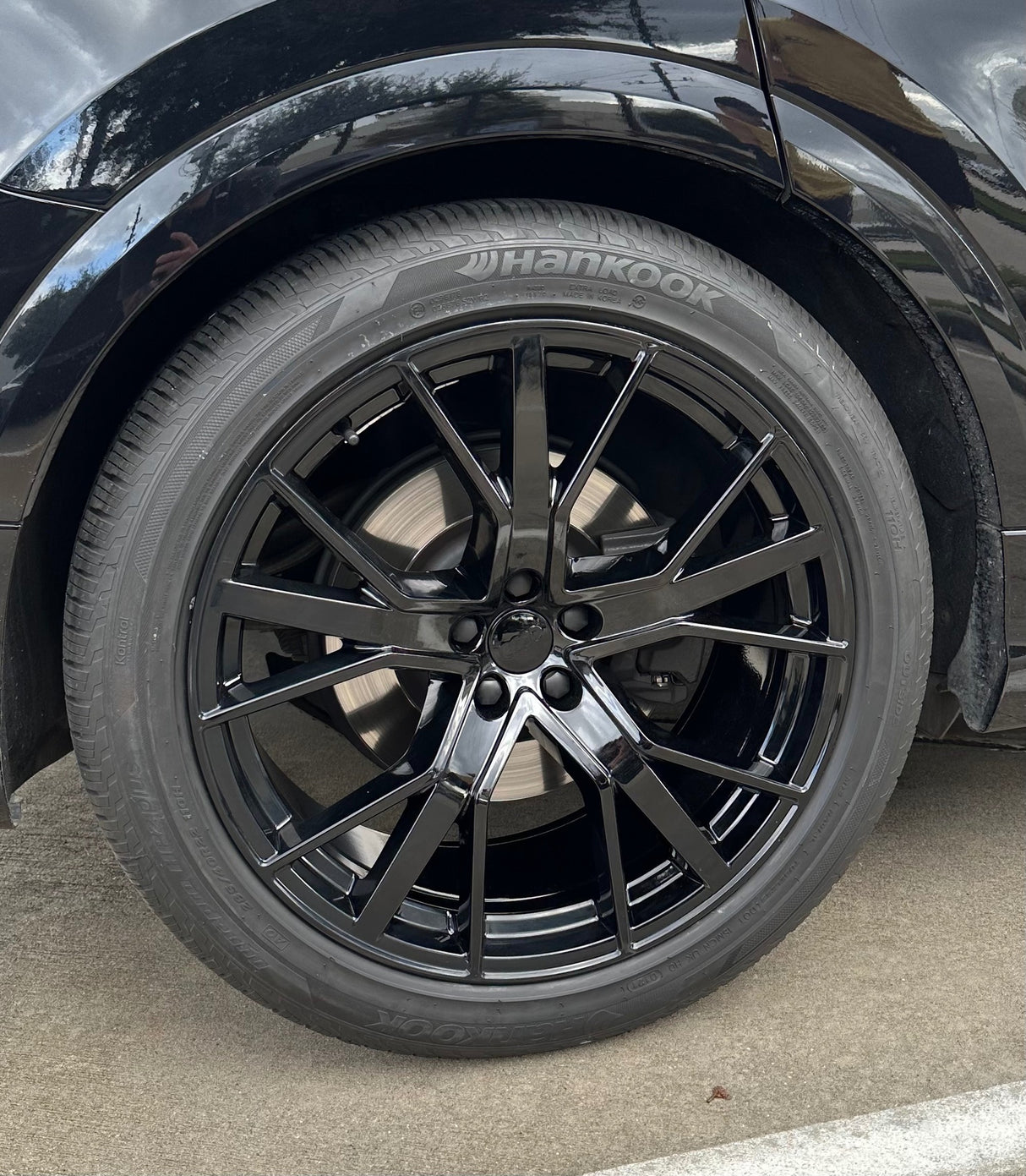 21” Wheels Fit Audi Q5 2018–2025 |  OE Style Rims |  Gloss Black |  Set of 4