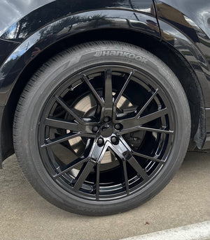 21” Wheels Fit Audi Q5 2018–2025 |  OE Style Rims |  Gloss Black |  Set of 4
