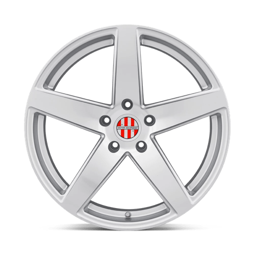 18" Victor Equipment BADEN SILVER W/ MIRROR CUT FACE 5X130