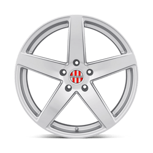 19" Victor Equipment BADEN SILVER W/ MIRROR CUT FACE 5X130
