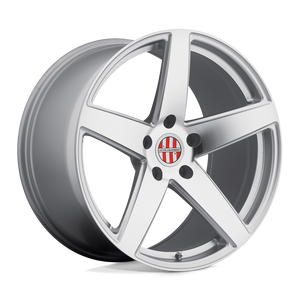 18X11 Victor Equipment BADEN SILVER W/ MIRROR CUT FACE 5X130