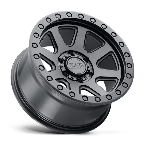 20X9 Black Rhino Hard Alloys BAKER MATTE BLACK 6X139.7