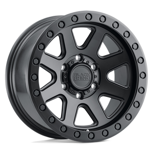 20" Black Rhino Hard Alloys BAKER MATTE BLACK 6X139.7
