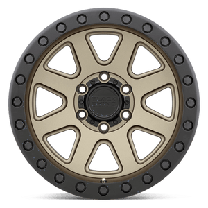 20X9 Black Rhino Hard Alloys BAKER MATTE BRONZE W/ BLACK RING 6X139.7