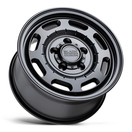 17X8 Black Rhino Hard Alloys BANDOLIER MATTE BLACK 5X160