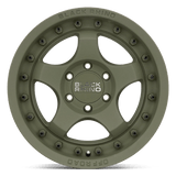 18X9 Black Rhino Hard Alloys BANTAM OLIVE DRAB GREEN 6X139.7
