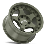 18" Black Rhino Hard Alloys BANTAM OLIVE DRAB GREEN 6X139.7