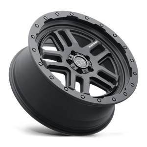 18" Black Rhino Hard Alloys BARSTOW TEXTURED MATTE BLACK 5X127