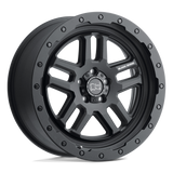 20X9.5 Black Rhino Hard Alloys BARSTOW TEXTURED MATTE BLACK 6X139.7