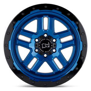 20" Black Rhino Hard Alloys BARSTOW DEARBORN BLUE W/ BLACK RING 6X135