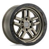 20" Black Rhino Hard Alloys BARSTOW MATTE BRONZE W/ M-BLACK RING 6X135