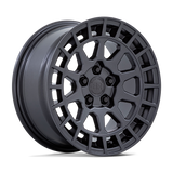 15" Black Rhino Hard Alloys BOXER GUN BLACK 5X114.3
