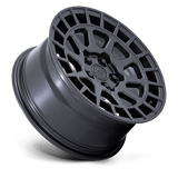 17" Black Rhino Hard Alloys BOXER GUN BLACK 5X114.3
