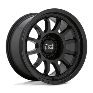 17" Black Rhino Hard Alloys RAPID MATTE BLACK 5X127