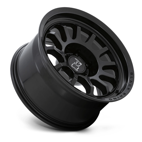 17" Black Rhino Hard Alloys RAPID MATTE BLACK 5X150
