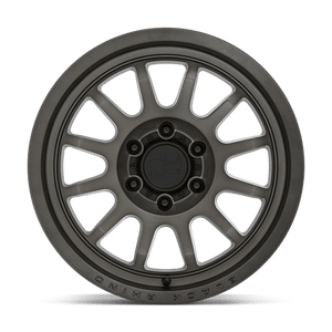 20" Black Rhino Hard Alloys RAPID MATTE BRUSHED GUNMETAL 6X120