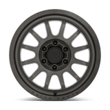 17" Black Rhino Hard Alloys RAPID MATTE BRUSHED GUNMETAL 6X114.3