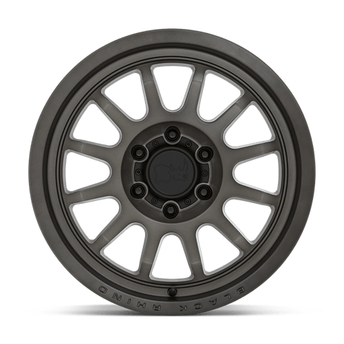 20" Black Rhino Hard Alloys RAPID MATTE BRUSHED GUNMETAL 6X114.3