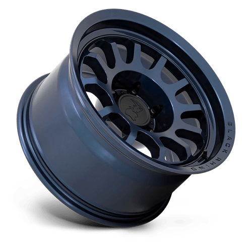 20" Black Rhino Hard Alloys RAPID MIDNIGHT BLUE 6X139.7