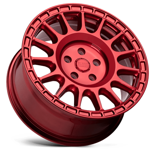 15" Black Rhino Hard Alloys SANDSTORM CANDY RED 5X100