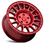 15" Black Rhino Hard Alloys SANDSTORM CANDY RED 5X100