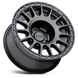 18" Black Rhino Hard Alloys SANDSTORM SEMI G-BLACK W/ MACH DARK RING 6X139.7