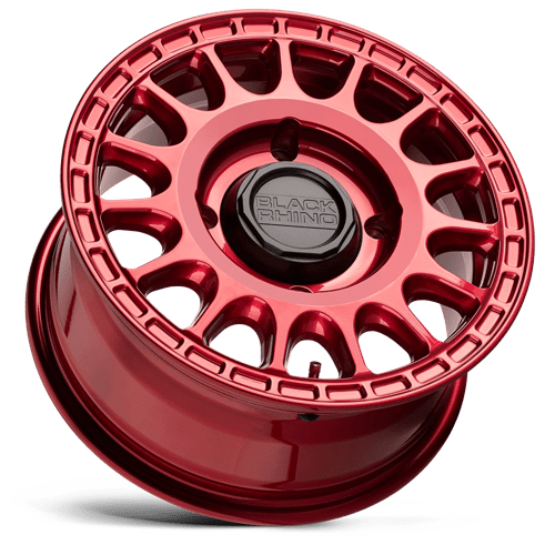 15X7 Black Rhino Hard Alloys - UTV SANDSTORM UTV CANDY RED 4X137