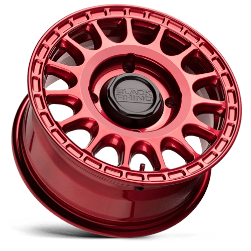15" Black Rhino Hard Alloys - UTV SANDSTORM UTV CANDY RED 4X110