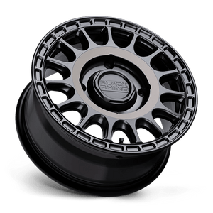 15" Black Rhino Hard Alloys - UTV SANDSTORM UTV SEMI GLOSS BLACK W/ MACH TINT 4X137