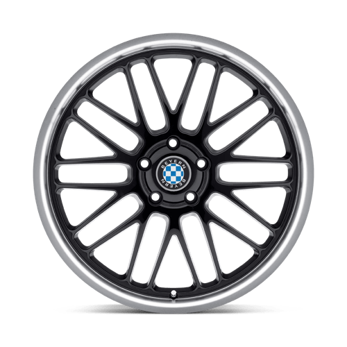 20" Beyern MESH GLOSS BLACK W/ MIRROR CUT LIP 5X120