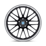 20" Beyern MESH GLOSS BLACK W/ MIRROR CUT LIP 5X120