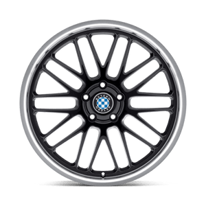 20" Beyern MESH GLOSS BLACK W/ MIRROR CUT LIP 5X120