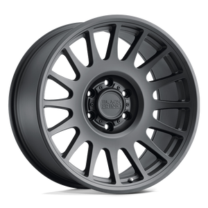 20X9.5 Black Rhino Hard Alloys BULLHEAD MATTE BLACK 6X139.7