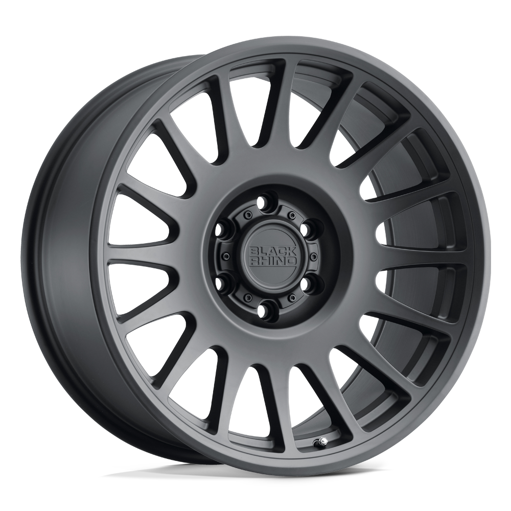 20" Black Rhino Hard Alloys BULLHEAD MATTE BLACK 6X139.7