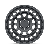 17" Black Rhino Hard Alloys CHAMBER MATTE BLACK 5X114.3