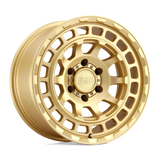 20X9.5 Black Rhino Hard Alloys CHAMBER MATTE GOLD 6X135