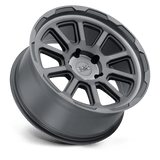 17" Black Rhino Hard Alloys CHASE BRUSHED GUNMETAL 6X120