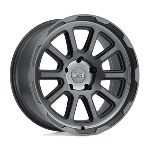 20" Black Rhino Hard Alloys CHASE BRUSHED GUNMETAL 6X139.7