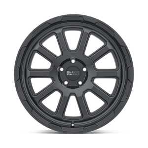 20X8.5 Black Rhino Hard Alloys CHASE MATTE BLACK 5X150