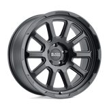 20" Black Rhino Hard Alloys CHASE MATTE BLACK 5X127