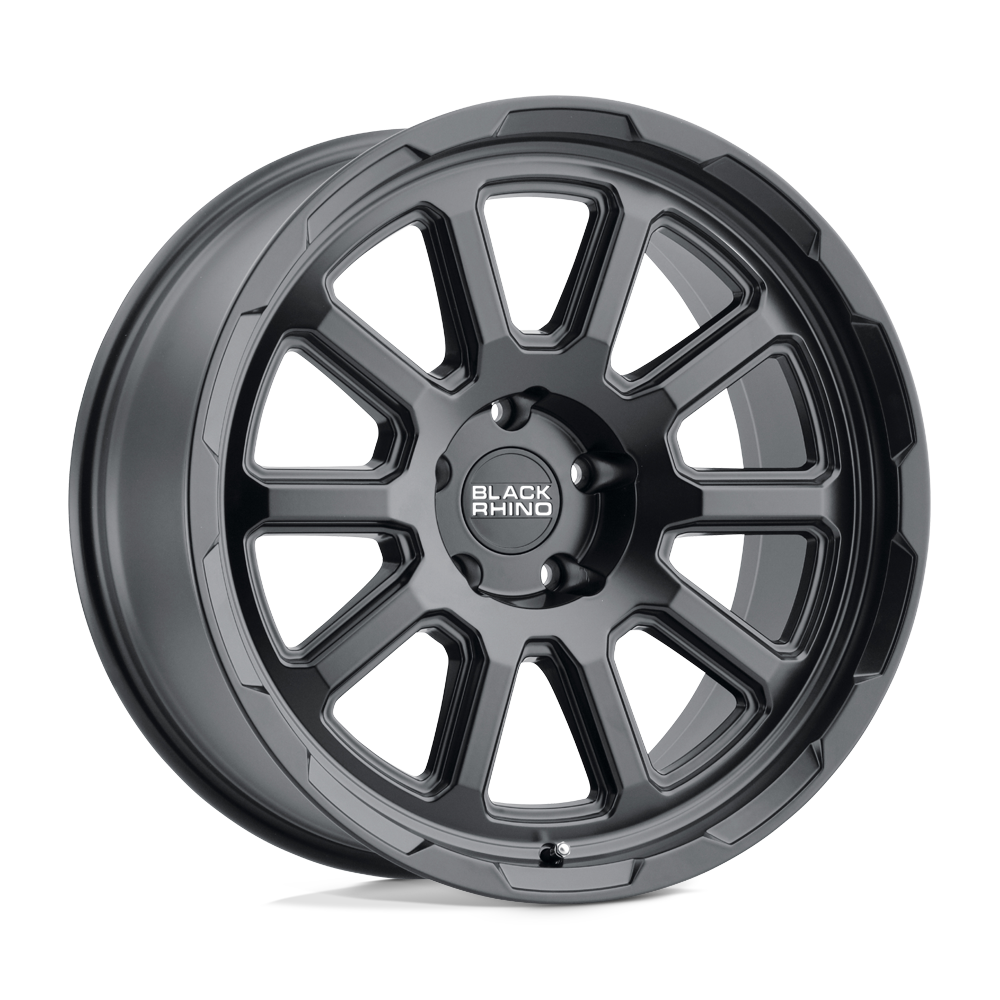 18" Black Rhino Hard Alloys CHASE MATTE BLACK 5X127