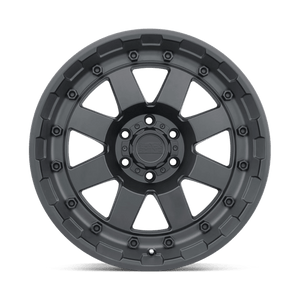 20" Black Rhino Hard Alloys CLEGHORN MATTE BLACK 8X170