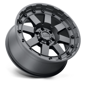 20X9 Black Rhino Hard Alloys CLEGHORN MATTE BLACK 6X135